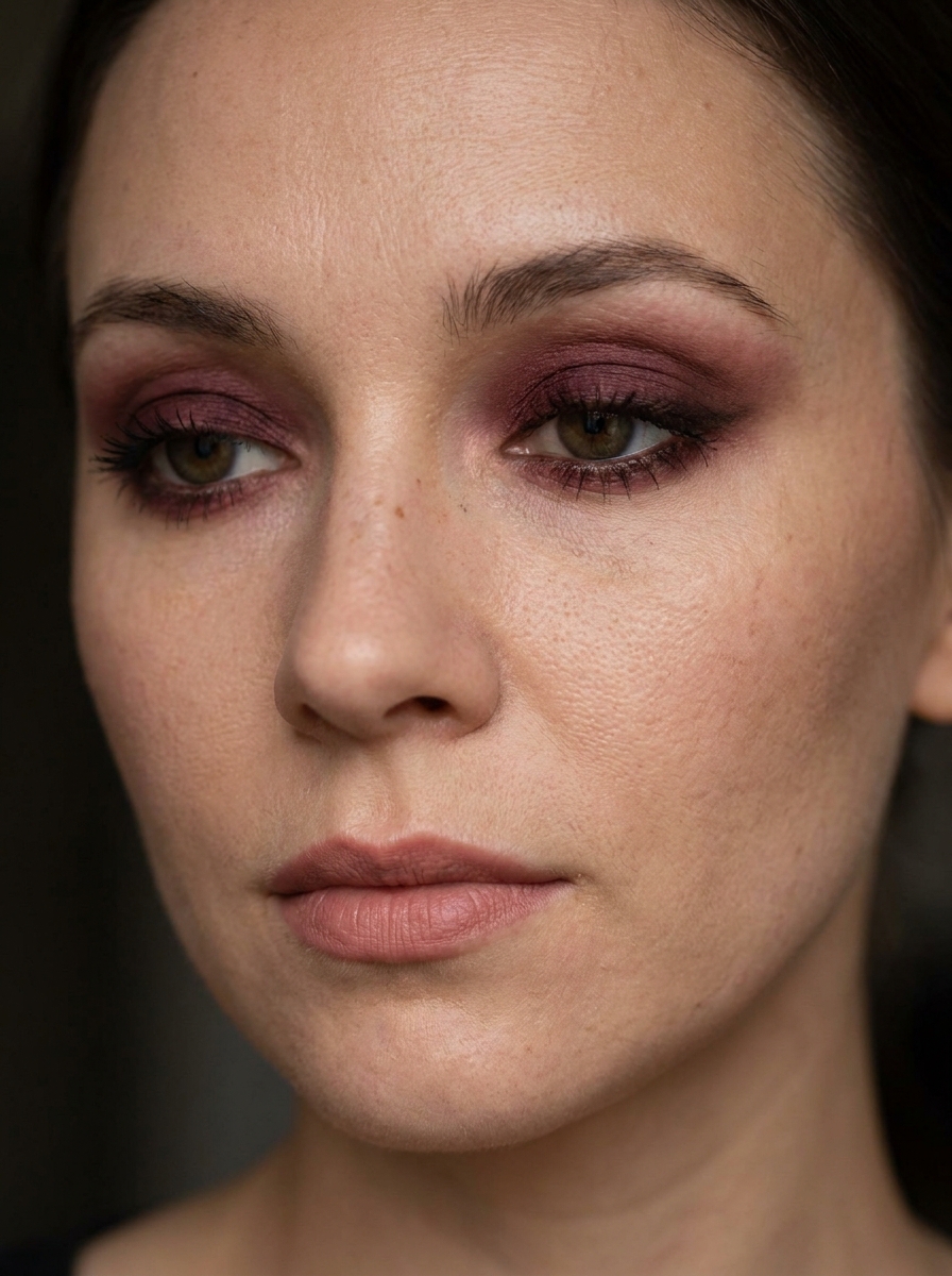 Burgundy Witch Eyes als Hexen Makeup Ideen Inspiration 2026